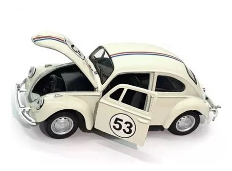 Miniatura Fusca Herbie A Friccao De Metal Cm Parcelamento Sem Juros