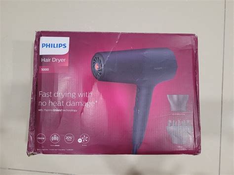 Brand New Philips Hair Dryer 2300w 5000 Series Bhd51003 Beauty