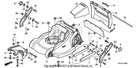 Exploring The Parts Diagram Of Honda Hrx Lawn Mower