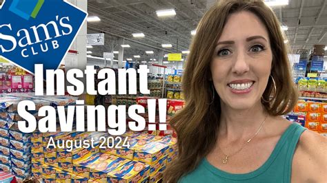 Sam S Club Instant Savings August Tons Of Instant Savings