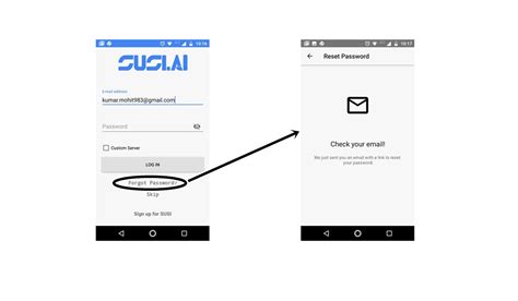 Integrating Forgot Password Feature Within Login Screen In Susi Android App