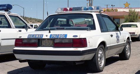 Arizona Highway Patrol 1996 Ford Mustang | Old police cars, Mustang ...