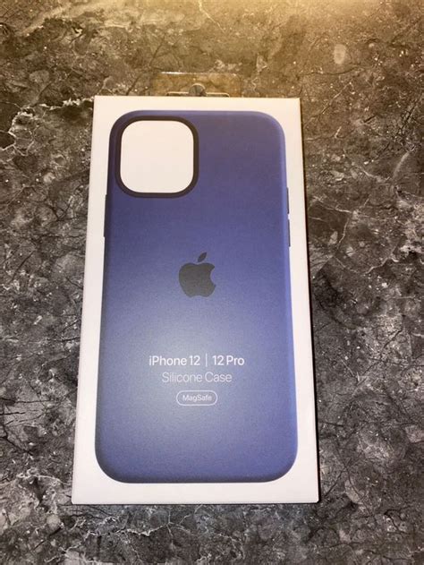 Iphone 12pro Max Silikon Case Handy Hülle Magsafe Blau Neu Kaufen Auf