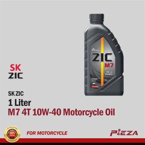 Sk Zic M7 4t 10w 40 Motorcycle Oil 1liter Pieza Automotive Ph