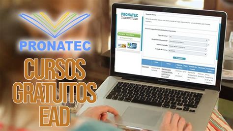 Pronatec Oferta Mil Vagas Em Cursos Gratuitos Ead Veja Como Se