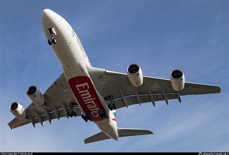 A6 EEU Emirates Airbus A380 861 Photo By Ramon Jordi ID 677385