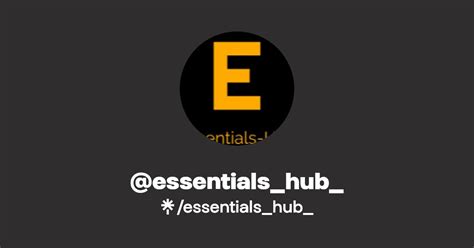 Essentials Hub TikTok Linktree