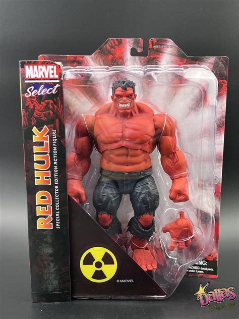 Play Mall All Mu Ecos De Colecci N Marvel Select Red Hulk By Diamond