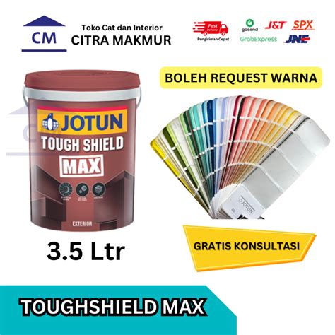 Jual JOTUN TOUGHSHIELD Max 3 5 Ltr Ready Semua Warna Shopee