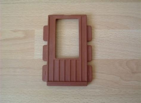 Mur Marron Demi Hauteur Pour Fen Tre Playmobil Au Pays Des Enfants