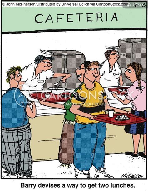 Cafeteria Cartoons And Comics Funny Pictures From Cartoonstock