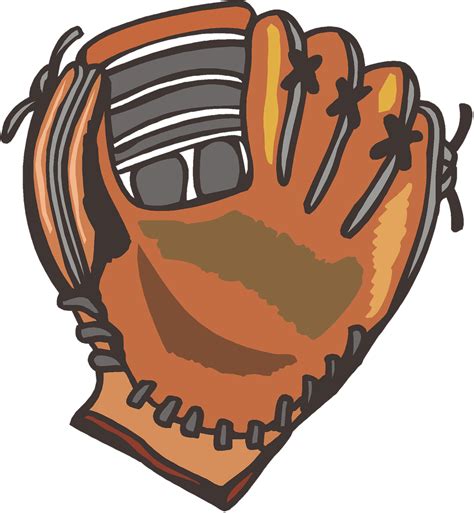 Free Baseball Glove Clip Art