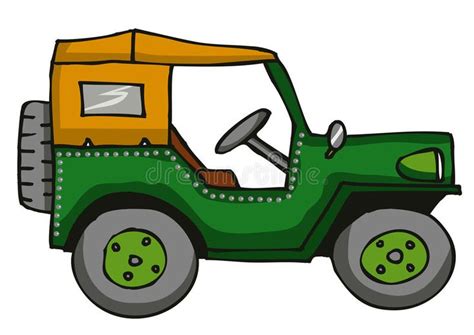 Jeep stock illustration. Illustration of jeep, offroad - 598075