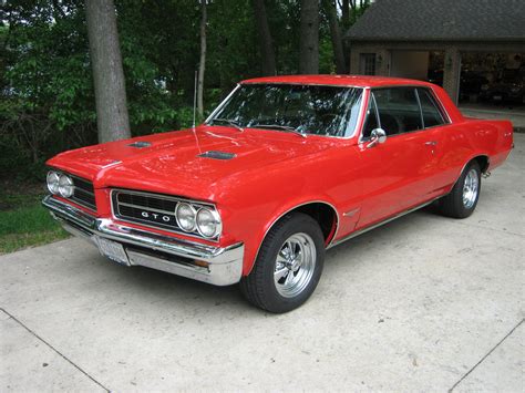 Pontiac Gto Red Original Classic Pontiac Gto For Sale