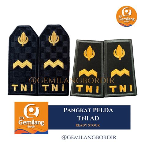 Jual Pangkat Pdh Pdu Tni Ad Pelda Peltu Sepasang Pangkat Tni