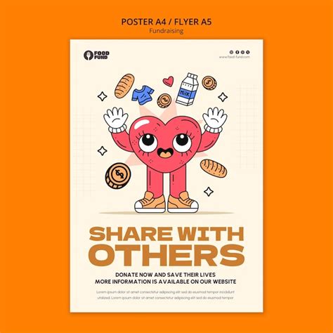 Free Psd Fundraising Event Poster Template