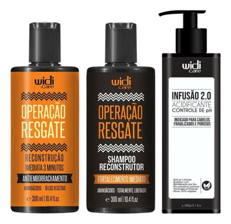 Kit Widi Care Opera O Resgate E Acidificante Infus O G