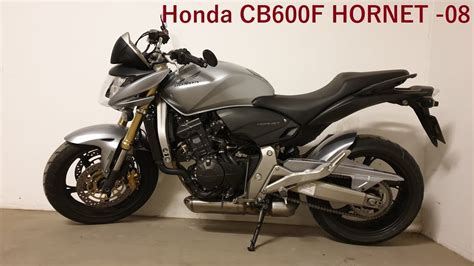 Honda CB600F Hornet 2008 YouTube