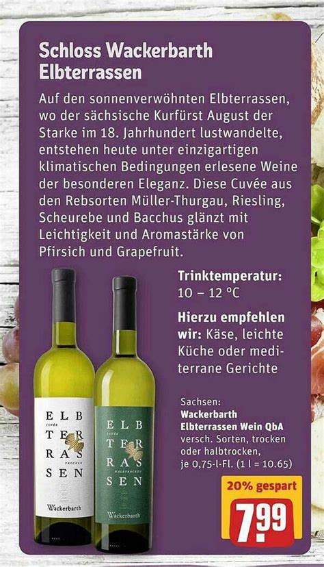 Wackerbarth Elbterrassen Wein Qba Angebot Bei REWE