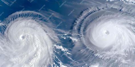 Impact Of Super Typhoon On Multiple Islands Captured In Satellite Image