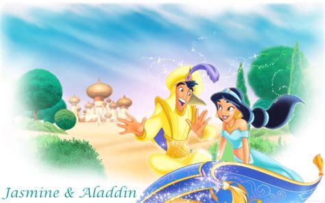 Aladdin and Jasmine - Aladdin Wallpaper (23744542) - Fanpop