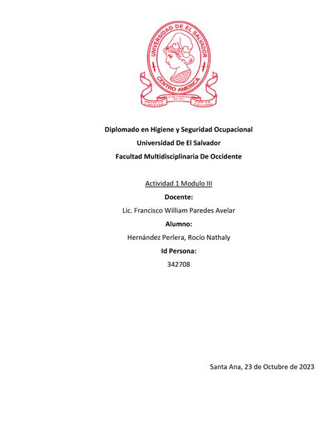 Analisis Del Trabajo Seguro Ats Diplomado En Higiene Y Seguridad