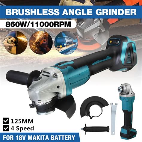 Blmiatko Mm Mm Brushless Electric Angle Grinder Speed