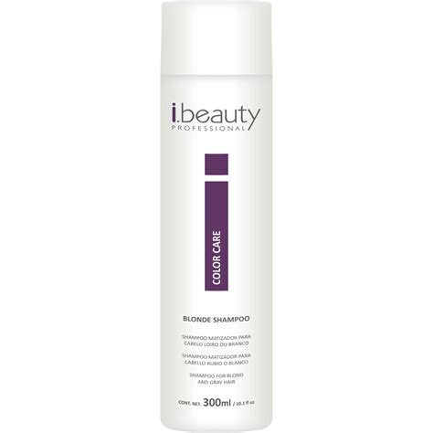 Shampoo Matizante 300ml Ibeauty Color Care Blond Matizador Submarino