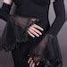 Elegant Gothic Vampire Costume Victorian Evening Glones Etsy