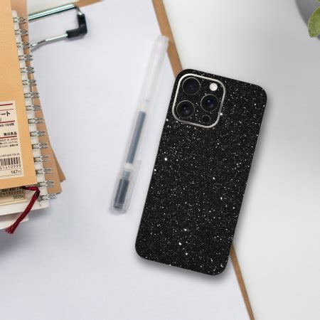 Olixar Black Glitter Skin For Iphone Pro