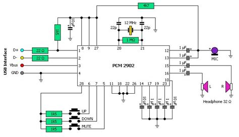 Schematic Diagram Of A Usb Player Usb Player Usb Mp3 Player Usb