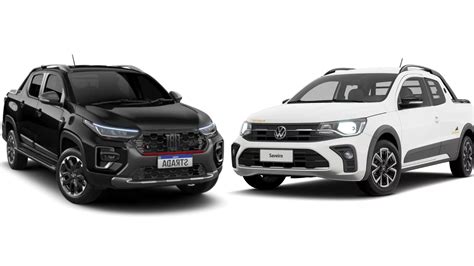 Comparativo Fiat Strada 2024 Vs VW Saveiro 2024