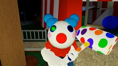 Clown Laughing Jumpscare Roblox Piggy Youtube