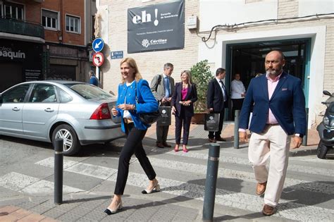 La Infanta Cristina visita Murcia en un acto de Fundación La Caixa