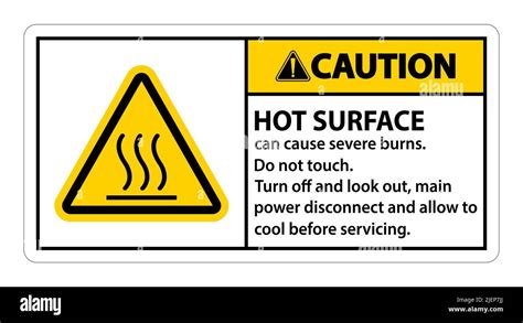 Caution Hot Surface Warning Label Edu Svet Gob Gt