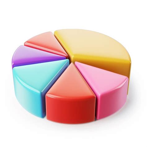 premium photo  colorful circle   triangle shape