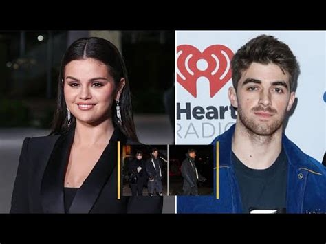 Selena Gomez Holds Hands With Chainsmokers Drew Taggart After Saying