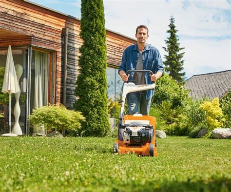 Stihl Rm Tc Self Propelled Petrol Lawn Mower Aba Groundcare