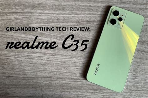 realme C35 REVIEW: An Entry-Level SmartPhone With Premium Looks ...
