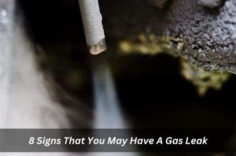 8 Signs That You May Have A Gas Leak Build