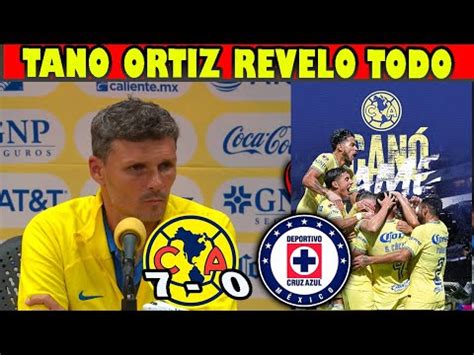 DE NO CREER TANO ORTIZ REVELA TODO LO QUE SUCEDIO EN LA GOLEADA Y