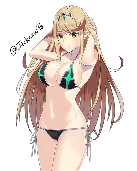 Mythra Xenoblade Chronicles And 1 More Drawn By J Ck Danbooru