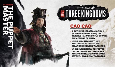 Total War: THREE KINGDOMS Warlord Legends - Cao Cao - Total War