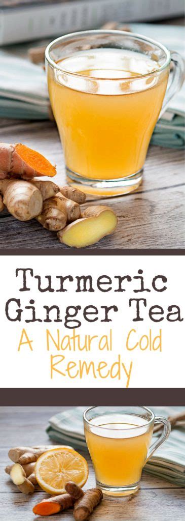 Turmeric Ginger Tea A Natural Cold Remedy The Healthy Tart