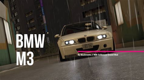 Tunnel Run Bmw M3 Tuned Csl Best E46 Inline 6 Sound Mod Scibsound Assetto Corsa Showcase