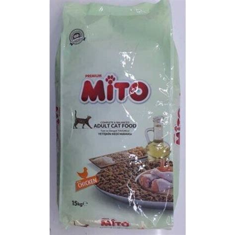 Mito Tavuklu 15 kg Yetişkin Kedi Maması Adult Orjinal Paket Fiyatı