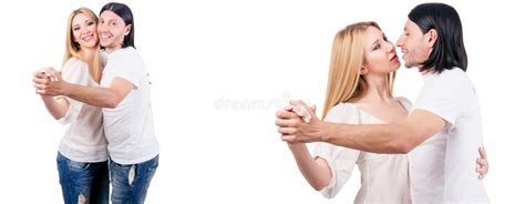 The Pair Of Man And Woman In Love Stock Photo Image Of Composite