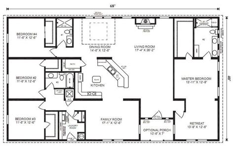 40x60 Pole Barn House Plans Pole Barn House Plans Rectangle House Plans Open Floor House Plans