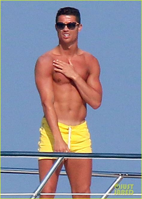 Photo Cristiano Ronaldos Shirtless Dance Moves Are A Must See