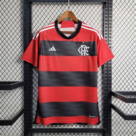 Camisa Da Equipe Masculina 2023 I Flmg Football Shopee Brasil